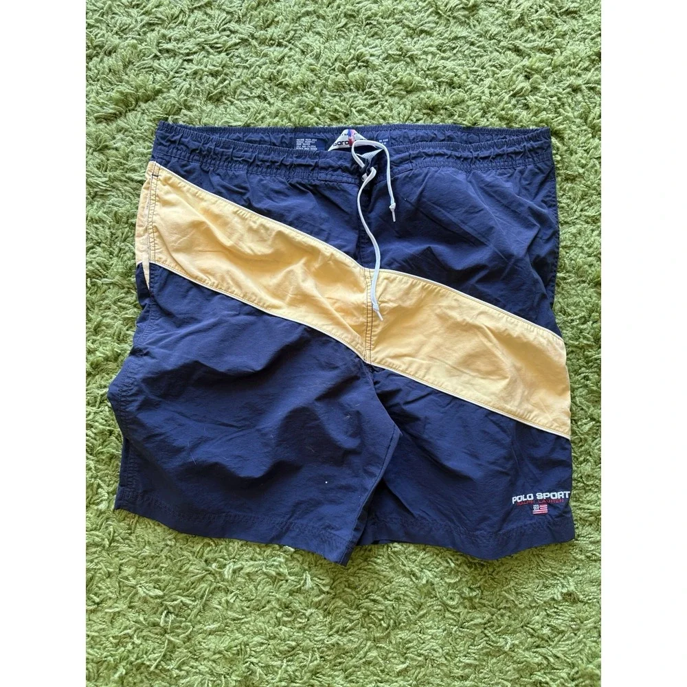 Mens Polo Sport Swim Trunks Size XXL